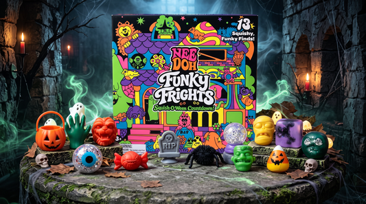 Limited Edition Needoh Funky Frights, Halloween Advent Calendar 13 Days, Spooky Countdown